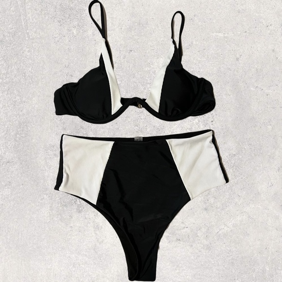 Shein 2 piece underwire bikini - LRG - Picture 1 of 4